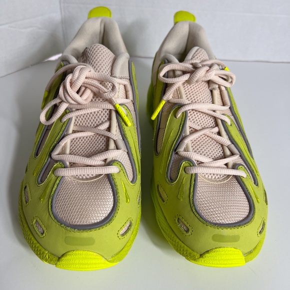 Adidas Gazelle Mens Neon Green/ Linen Sneaker  EE5031 - Picture 3 of 12